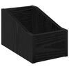 vidaXL &Scaron;katla za LP plo&scaron;če Črni hrast 18 x 32 x 18 cm Inženirski les