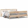 vidaXL Posteljni okvir brez vzmetnice 180x200 cm trdna borovina