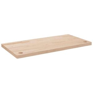 vidaXL Mizna plo&scaron;ča 80x40x2,5 cm trdna borovina