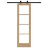 vidaXL Drsna vrata ORKDAL Naravna 61 x 198,5 cm