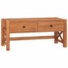 vidaXL TV omarica 100x40x45 cm tikovina