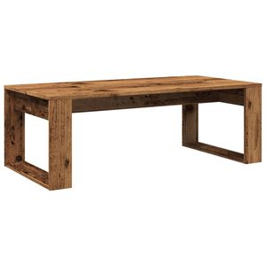 vidaXL Klubska mizica starinski les 102x50x35 cm inženirski les