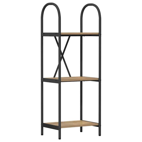 vidaXL Knjižna polica Umetni hrast 40 x 30 x 109 cm Konstruiran les