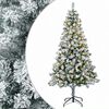 vidaXL Umetno Zložljivo Božično Drevo 120 cm 150 LED Toplo bela
