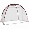 vidaXL Pripomoček za golf trening Črna 314 x 150 x 206 cm Poliester