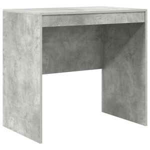 vidaXL Miza Betonsko siva 80 x 50 x 76 cm