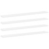 vidaXL Dodatne police za omaro 4 kosi bele 80x10x1,5 cm iverna plošča
