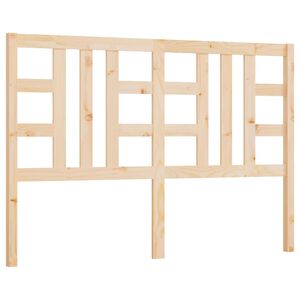 vidaXL Posteljno vzglavje 166x4x100 cm trdna borovina