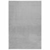 vidaXL Pralna preproga mehka puhasta 160x230 cm protizdrsna siva
