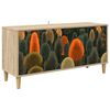 vidaXL TV omarica ZAANDAM 102 x 33 x 50 cm Sonoma Inženirski les