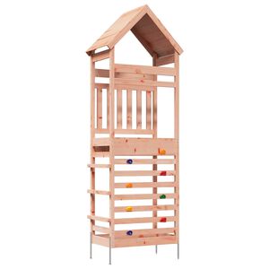 vidaXL Zunanji igrači stolp Naravna 53 x 85 x 264 cm Trden les douglas