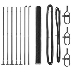 vidaXL Steber ograje. Siva