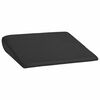 vidaXL Blazina za sedež Črna 39 x 38 x 8,5 cm PU pena