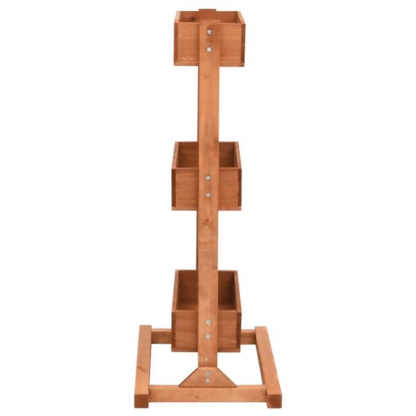 vidaXL Cvetlično korito 52x30x78 cm les jelke