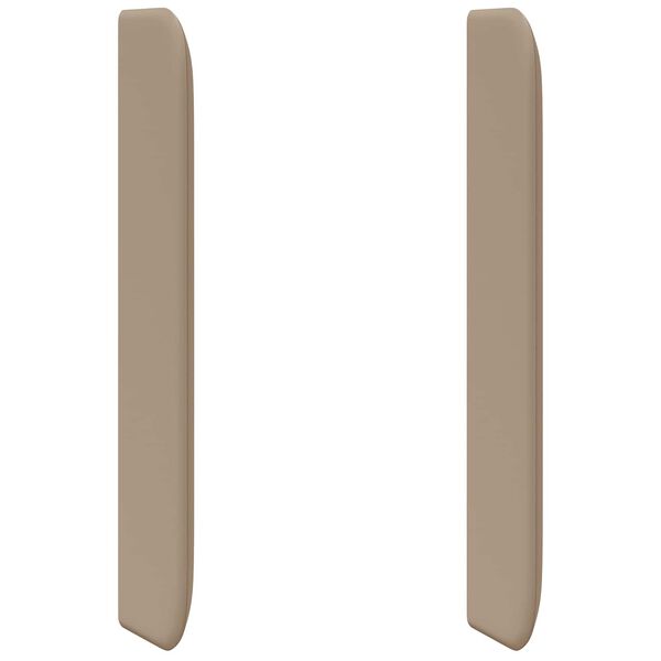 vidaXL U&scaron;esni vzglavnik Rjava 80 x 16 x 4 cm PVC