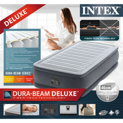 Intex Napiljiva postelja Dura-Beam Deluxe Comfort Plush 99x191x46 cm
