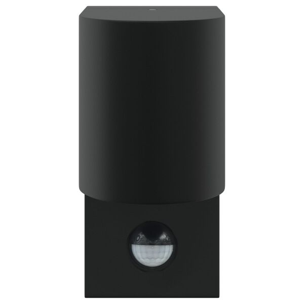 vidaXL Zunanja stenska luč Črna 12 x 7 x 15 cm Nerjaveče jeklo