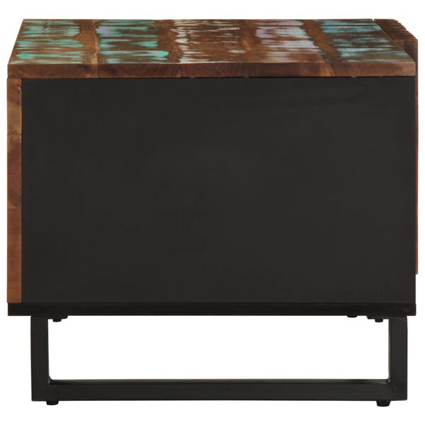 vidaXL Klubska mizica 80x51x40 cm trden akacijev les