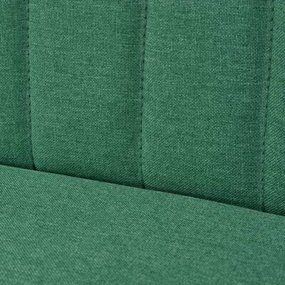 vidaXL Kavč iz blaga 117x55,5x77 cm zelen