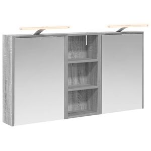 vidaXL Komplet omaric za kopalnico 3 pcs 116 x 16 x 62,5 cm