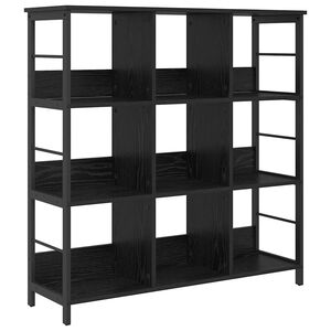 vidaXL Knjižna polica 9 nivojev 102 x 32 x 104,5 cm Inženirski les