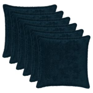 vidaXL Prevleka za blazino 6 kos HOUTEN Temno modra 30 x 30 cm