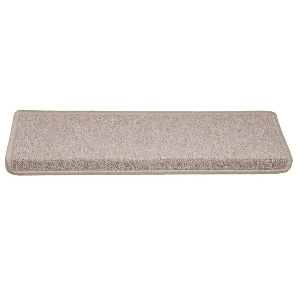 vidaXL Stopni&scaron;čne preproge 30 kosov 65x21x4 cm taupe pravokotne robove