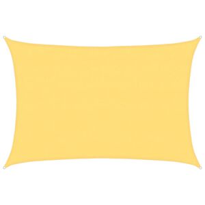 vidaXL Senčno Jadro HDPE Pravokotno 4x6 m Bež Barve