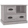 vidaXL Nočna omarica Siva sonoma 60x39x45 cm