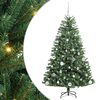 vidaXL Umetno Zložljivo Božično Drevo Zelena 150 cm PVC in kovina