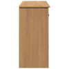 vidaXL Komoda s predali Panama 93x40x80 cm trdna borovina
