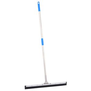 vidaXL Čistilec tal 55x122,5 cm jeklo in guma