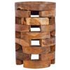 vidaXL Omarica za ob posteljo 30x30x45 cm trdna tikovina