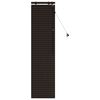 vidaXL Venecijanska žaluzija Temno rjava 50 x 160 cm 35 mm