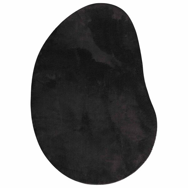 vidaXL Preproga HUARTE Črna 160 x 230 cm Poliester