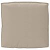 vidaXL Blazina za sedež palete Taupe 80 x 80 x 12 cm Oxford tkanina