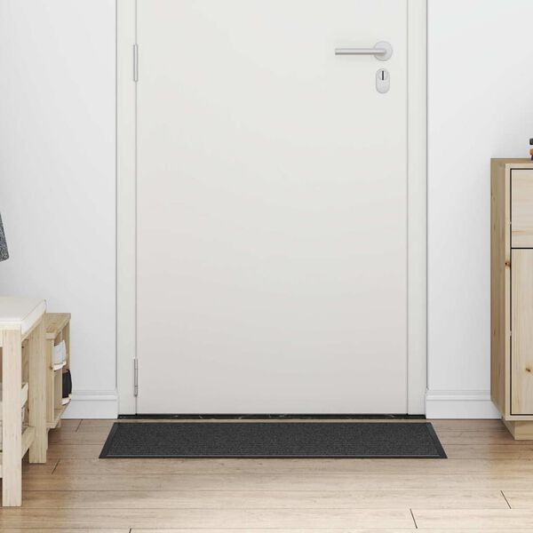 vidaXL Doormat Črna 60 x 90 cm Polipropilen