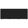 vidaXL TV omarica črna 80x34x30 cm iverna plošča