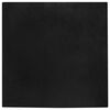 vidaXL Protizdrsna preproga iz umetnega zajčjega krzna OLITE Črna