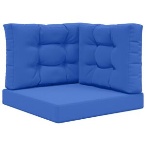 vidaXL Zunanja blazina za kavč Poliester Kraljevo modra 60 x 60 cm