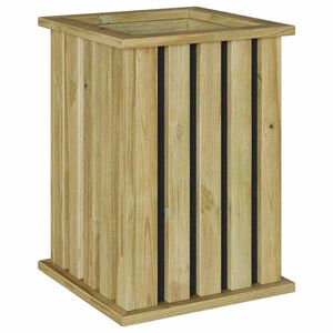 vidaXL Sadilni zaboji Rjava 33 x 33 x 45 cm Impregnirana borovina