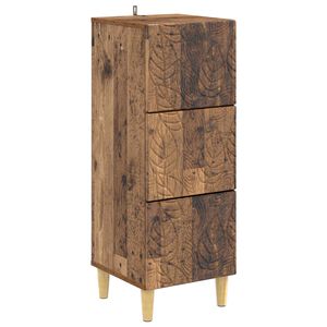 vidaXL Predalna omara Star les 33 x 34,5 x 90 cm Inženirski les