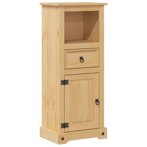 vidaXL Kopalni&scaron;ka omarica Corona 45x33x110 cm trdna borovina