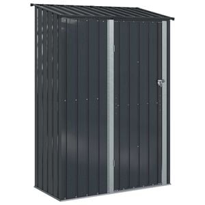 vidaXL Vrtne hi&scaron;ke Antracit 140,5 x 74 x 200 cm Kovina