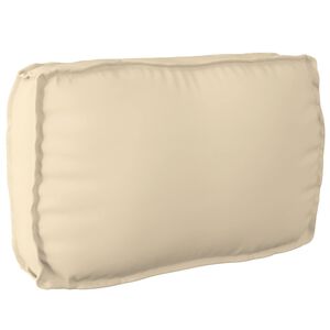 vidaXL Blazina Bež 70 x 40 x 12 cm Oxford tkanina