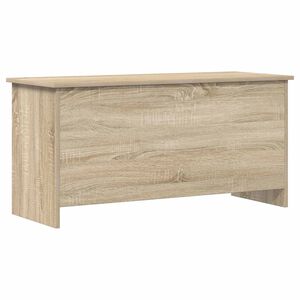 vidaXL Skladi&scaron;čni kovček Sonoma hrast 100 x 40 x 50 cm Inženirski les