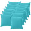 vidaXL Prevleka za blazino 12 pcs HEERLEN Turkizna 50 x 50 cm
