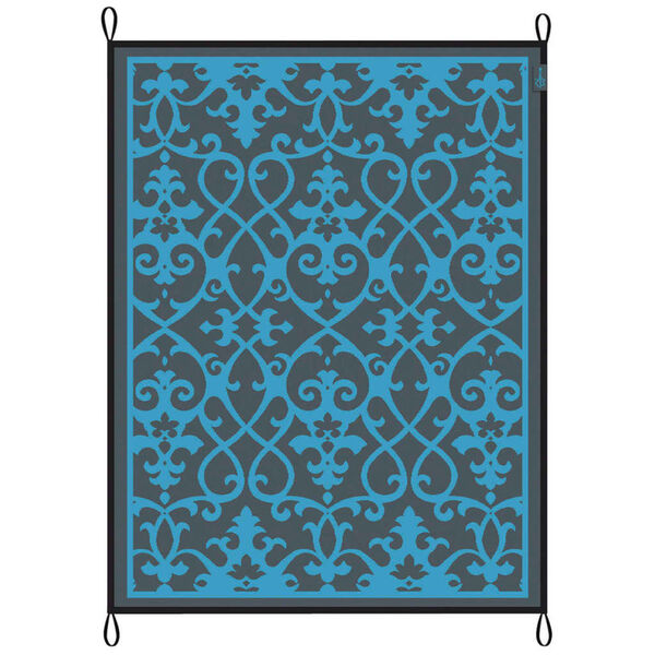 Bo-Camp Zunanja preproga Chill mat Oriental 2,7x2 m L modra