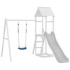 vidaXL Gugalnica z vrvmi 2 kosa modra 37x15 cm polieten