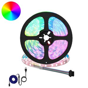 vidaXL LED trak 2 kos Črna in prozorna Baker in plastika